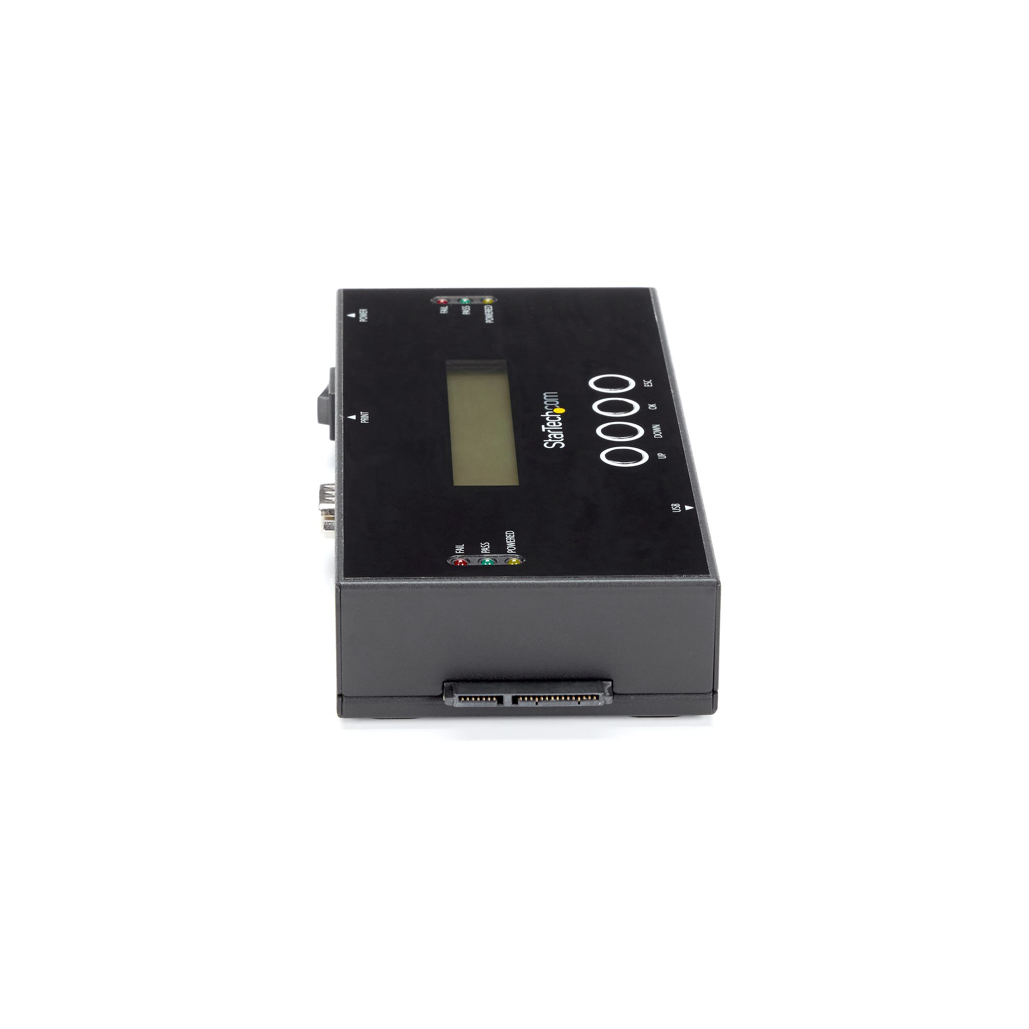 StarTech.com 1:1 Standalone Hard Drive Cloner & Wisser, SAS en SATA HDD/SSD Kloner/Copier/Eraser, Hard Disk Duplicator en Secure Erase Dock, LCD Display, TAA Compliant - Afbeelding 4