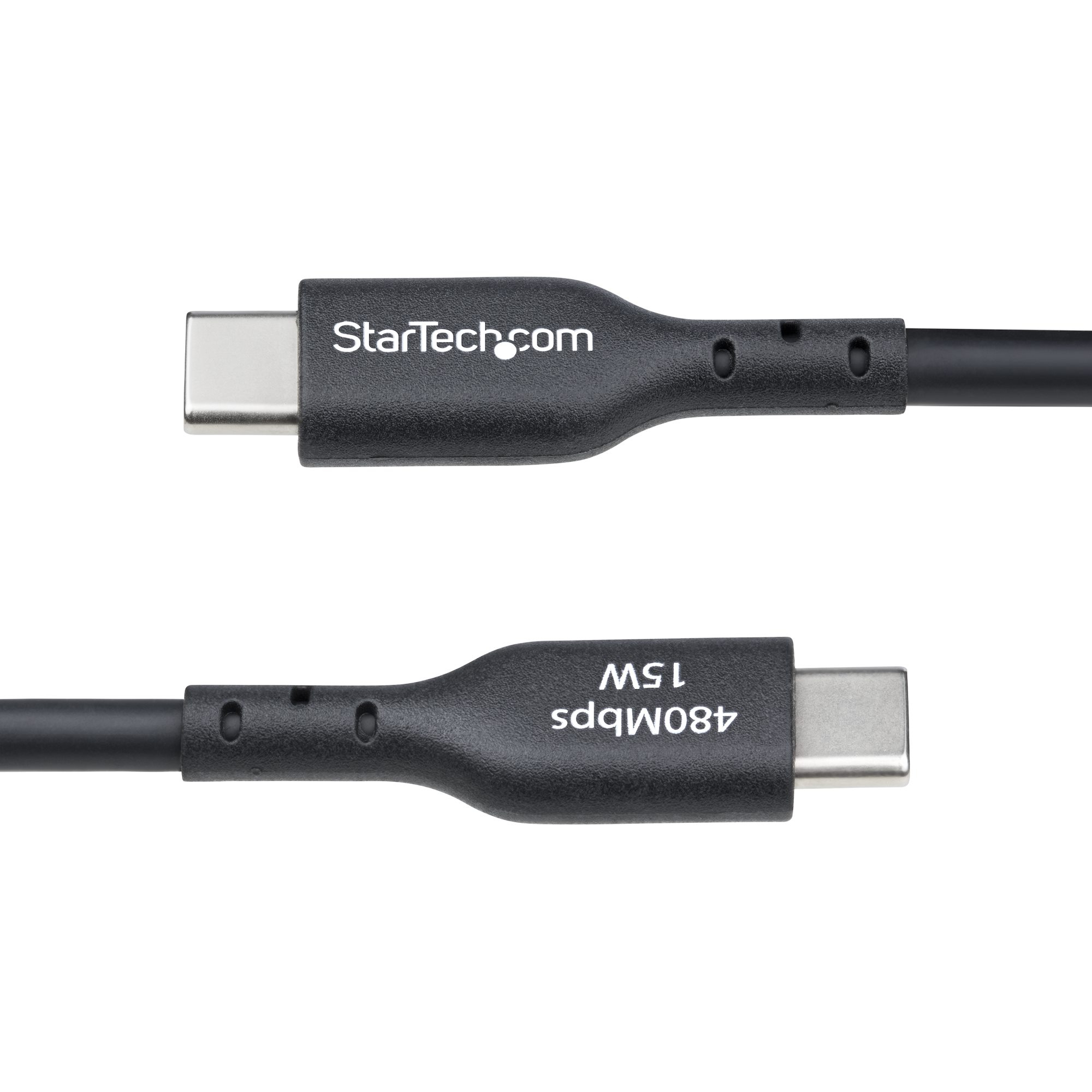 StarTech.com 3m USB-A naar USB-C Laadkabel, USB-A naar USB Type-C Oplaadkabel, Opladen & Synchroniseren, Fast Charge 3A, USB 2.0 Data Transfer Kabel, TPE Mantel, Zwart - Afbeelding 6
