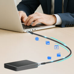 LogiLink CU0432 USB-kabel USB 3.2 Gen 2x2 1 m USB C 20 Gbit/s 100 W Zwart - Afbeelding 5