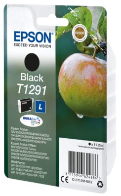 Epson Apple T1291 Appel DURABrite Ultra afzonderlijke zwarte inkt