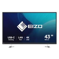 EIZO FlexScan EV4340X-BK computer monitor 108 cm (42.5") 3840 x 2160 Pixels 4K Ultra HD LCD Zwart