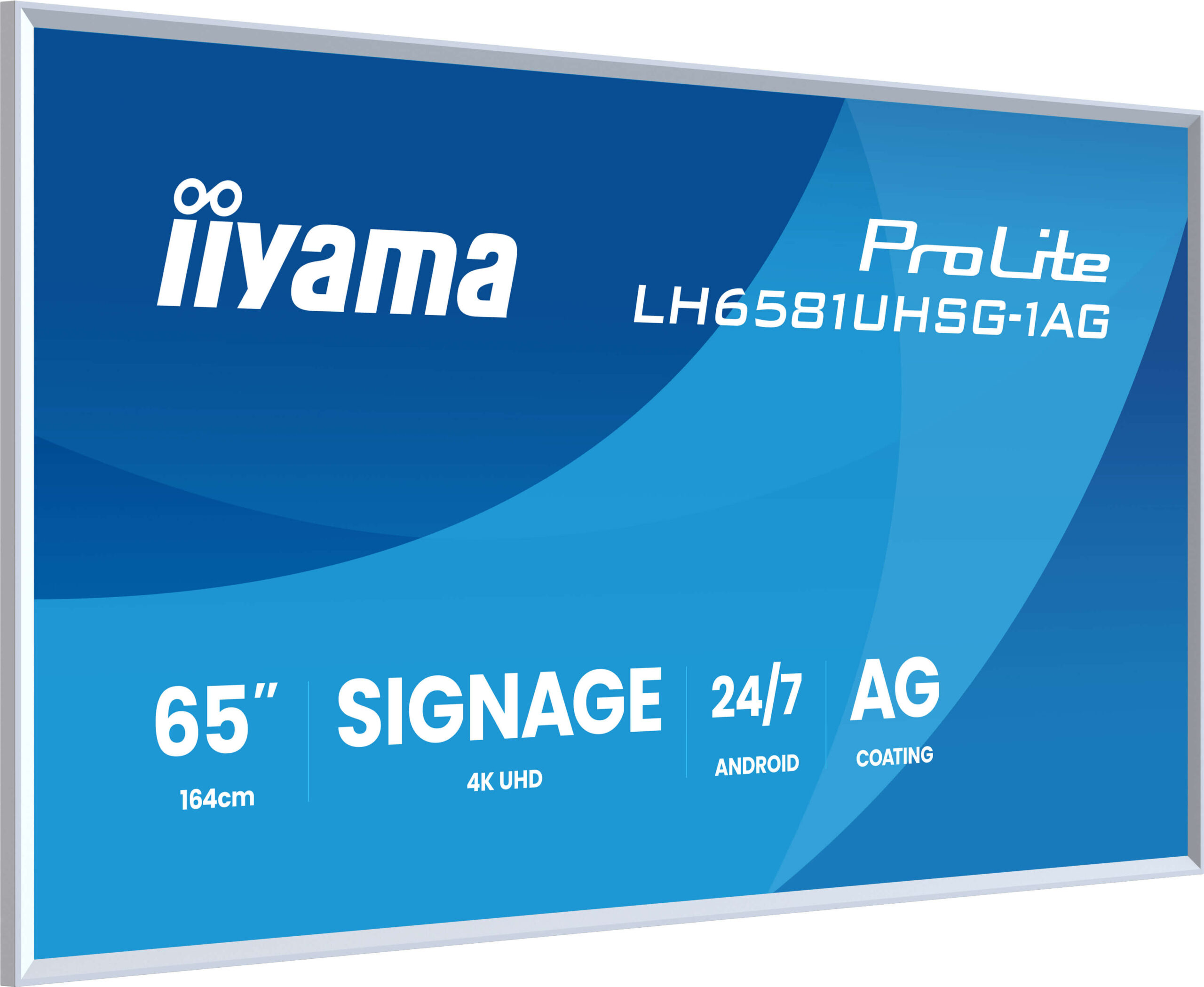 iiyama LH6581UHSG-1AG beeldkrant Digitale signage flatscreen 163,8 cm (64.5") Wifi 500 cd/m² 4K Ultra HD Wit Type processor Android 24/7 - Afbeelding 5
