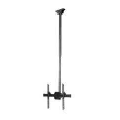 StarTech.com TV Plafondbeugel, Full-Motion Universele Ophangbeugel, Hangende VESA Beugel voor Single 32”-75" TVs / Displays, Kantelen/Zwenken, In hoogte verstelbare telescopische paal