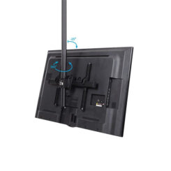 StarTech.com TV Plafondbeugel, Full-Motion Universele Ophangbeugel, Hangende VESA Beugel voor Single 32”-75" TVs / Displays, Kantelen/Zwenken, In hoogte verstelbare telescopische paal - Afbeelding 5