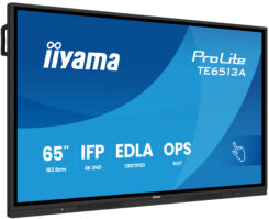 iiyama TE6513A-B2AG beeldkrant Interactief flatscreen 163,8 cm (64.5") Wifi 500 cd/m² 4K Ultra HD Zwart Touchscreen Type processor Android 24/7 - Afbeelding 2