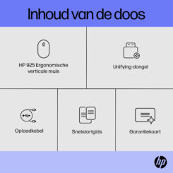 HP 925 ergonomische verticale muis - Afbeelding 3