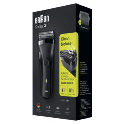 Braun Series 3 300s Oplaadbaar Elektrisch Scheerapparaat, Zwart - Afbeelding 4