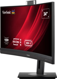 Viewsonic VG3457CV computer monitor 86,4 cm (34") 3440 x 1440 Pixels UltraWide Quad HD LED Zwart - Afbeelding 5