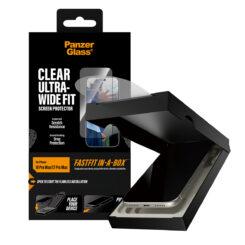 PanzerGlass ® Screen Protector iPhone 2026 Pro Max | 17 Pro Max | Ultra-Wide Fit w. FASTFIT IN-A-BOX Doorzichtige schermbeschermer 1 stuk(s) - Afbeelding 6