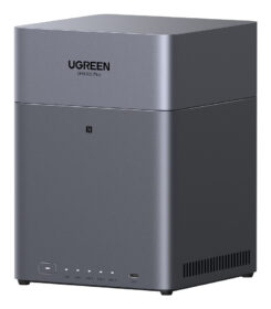 Ugreen DH4300 Plus NAS Mini Tower 8 GB LPPDDR4X UGOS Pro Grijs