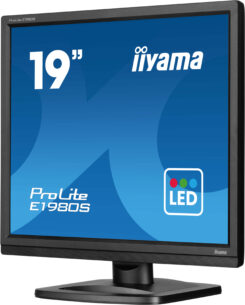 iiyama ProLite E1980S-B1 computer monitor 48,3 cm (19") 1280 x 1024 Pixels VGA LED Zwart - Afbeelding 5