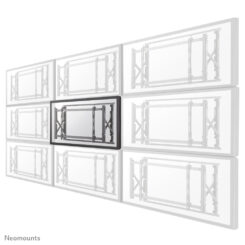 Neomounts LED-VW1750BLACK Videowall muurbeugel 32-55" - pull-out - max 35 kg - Afbeelding 2