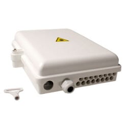 ACT Fiber mounting box unloaded, 16 poorts