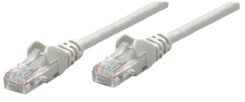 Intellinet Netwerk patchkabel, Cat6A, 20 m, grijs, koper, S/FTP, LSOH/LSZH, PVC, RJ45, vergulde contacten, snagless, booted, levenslange garantie