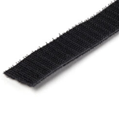 StarTech.com 30m Bulk Rol Klittenband - Op Maat te Knippen Herbruikbare Kabelbinders - Industriële Klitband Tape - Zelfklevende Klittenband Tyrap Strips - Zwart - Afbeelding 4