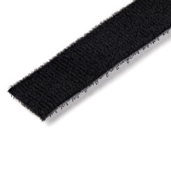 StarTech.com 30m Bulk Rol Klittenband - Op Maat te Knippen Herbruikbare Kabelbinders - Industriële Klitband Tape - Zelfklevende Klittenband Tyrap Strips - Zwart - Afbeelding 3