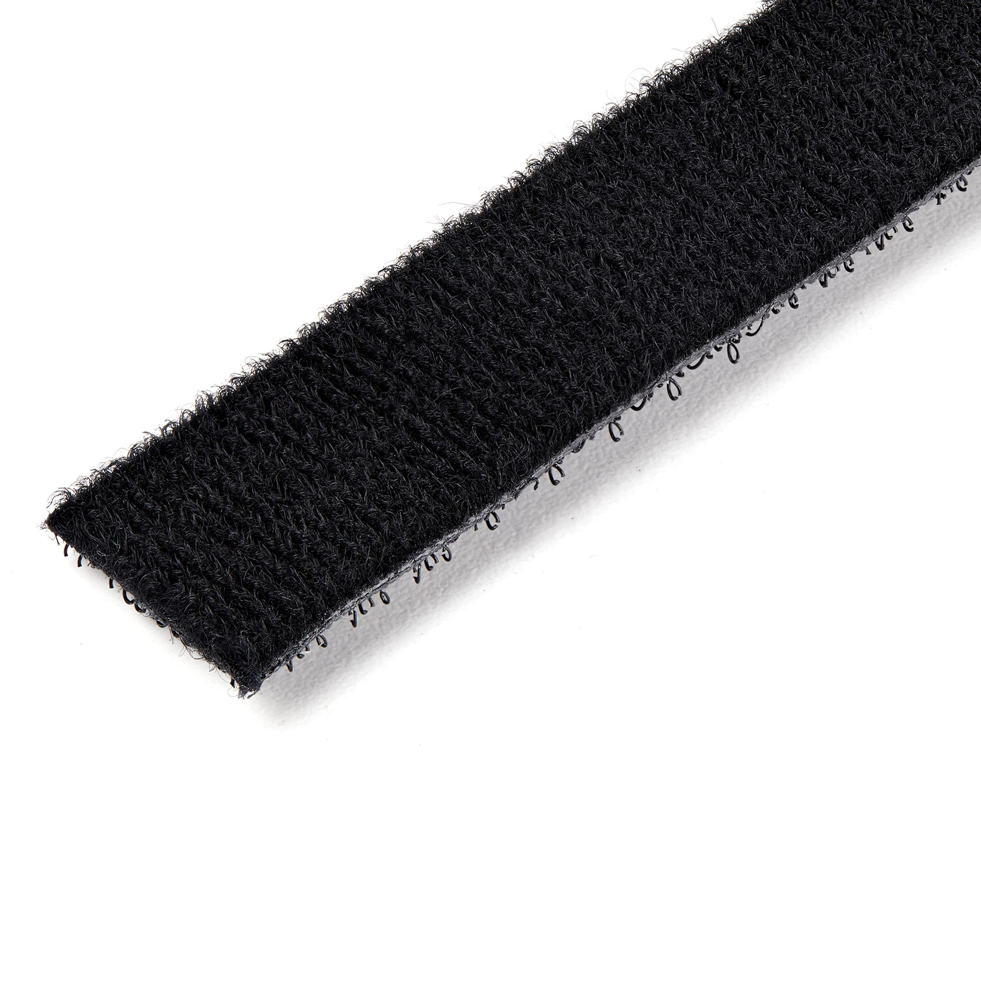 StarTech.com 30m Bulk Rol Klittenband - Op Maat te Knippen Herbruikbare Kabelbinders - Industriële Klitband Tape - Zelfklevende Klittenband Tyrap Strips - Zwart - Afbeelding 3
