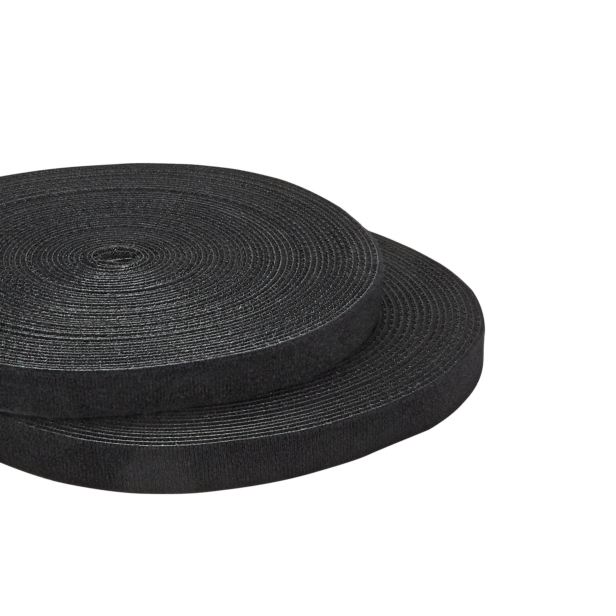 StarTech.com 30m Bulk Rol Klittenband - Op Maat te Knippen Herbruikbare Kabelbinders - Industriële Klitband Tape - Zelfklevende Klittenband Tyrap Strips - Zwart - Afbeelding 6