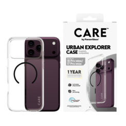 PanzerGlass CARE™ by ® Urban Explorer Case Transparent w. Black MagSafe iPhone 2026 Pro Max | 17 Pro Max mobiele telefoon behuizingen Hoes Transparant - Afbeelding 3
