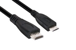 CLUB3D Mini HDMI™ to HDMI™ 2.0 4K60Hz Kabel 1Meter - Afbeelding 2