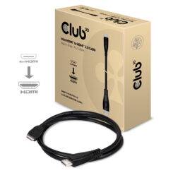 CLUB3D Mini HDMI™ to HDMI™ 2.0 4K60Hz Kabel 1Meter - Afbeelding 3