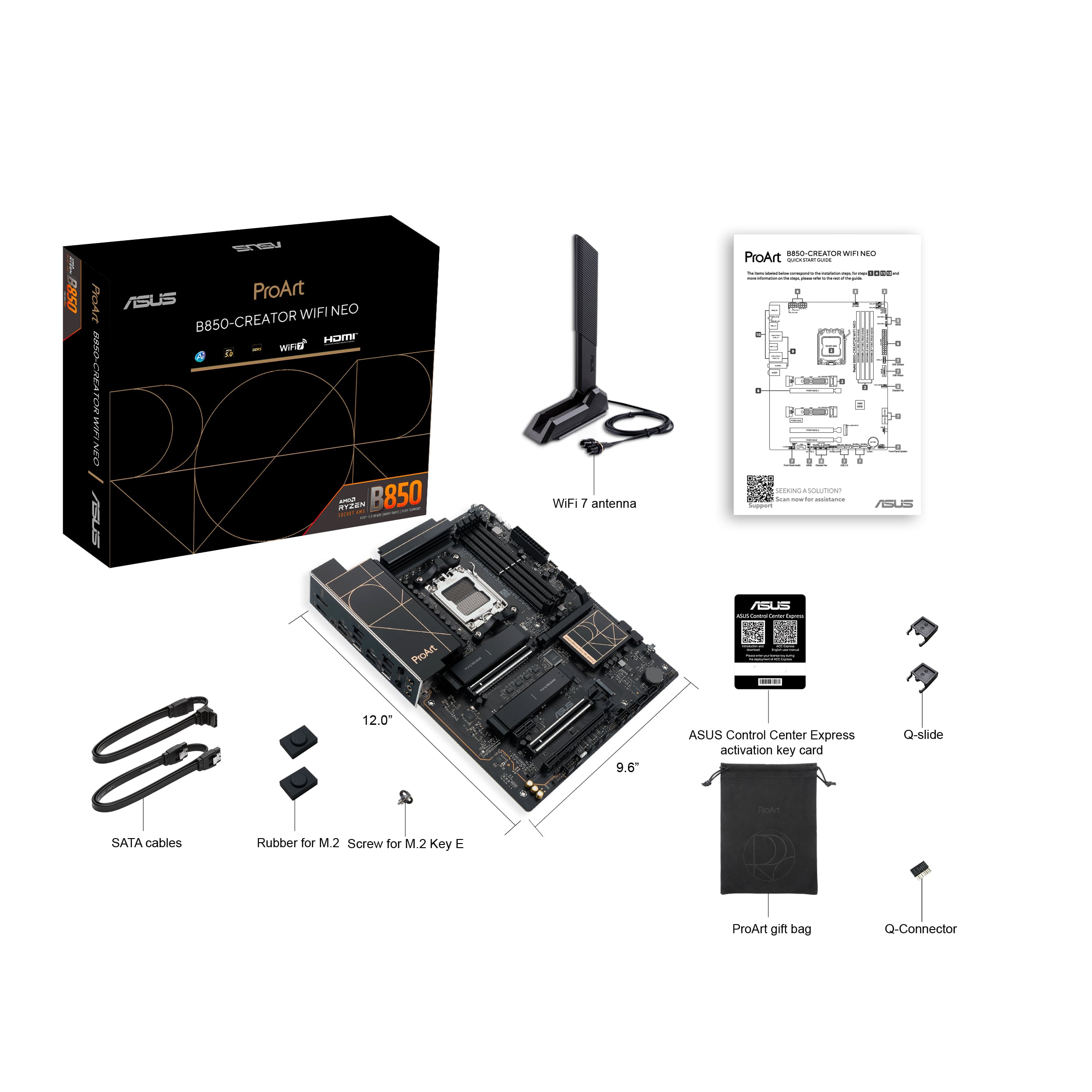 ASUS PROART B850-CREATOR WIFI NEO AMD B850 Socket AM5 ATX - Afbeelding 5
