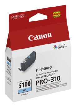 Canon PFI-5100 PC inktcartridge 1 stuk(s) Origineel Foto cyaan - Afbeelding 3