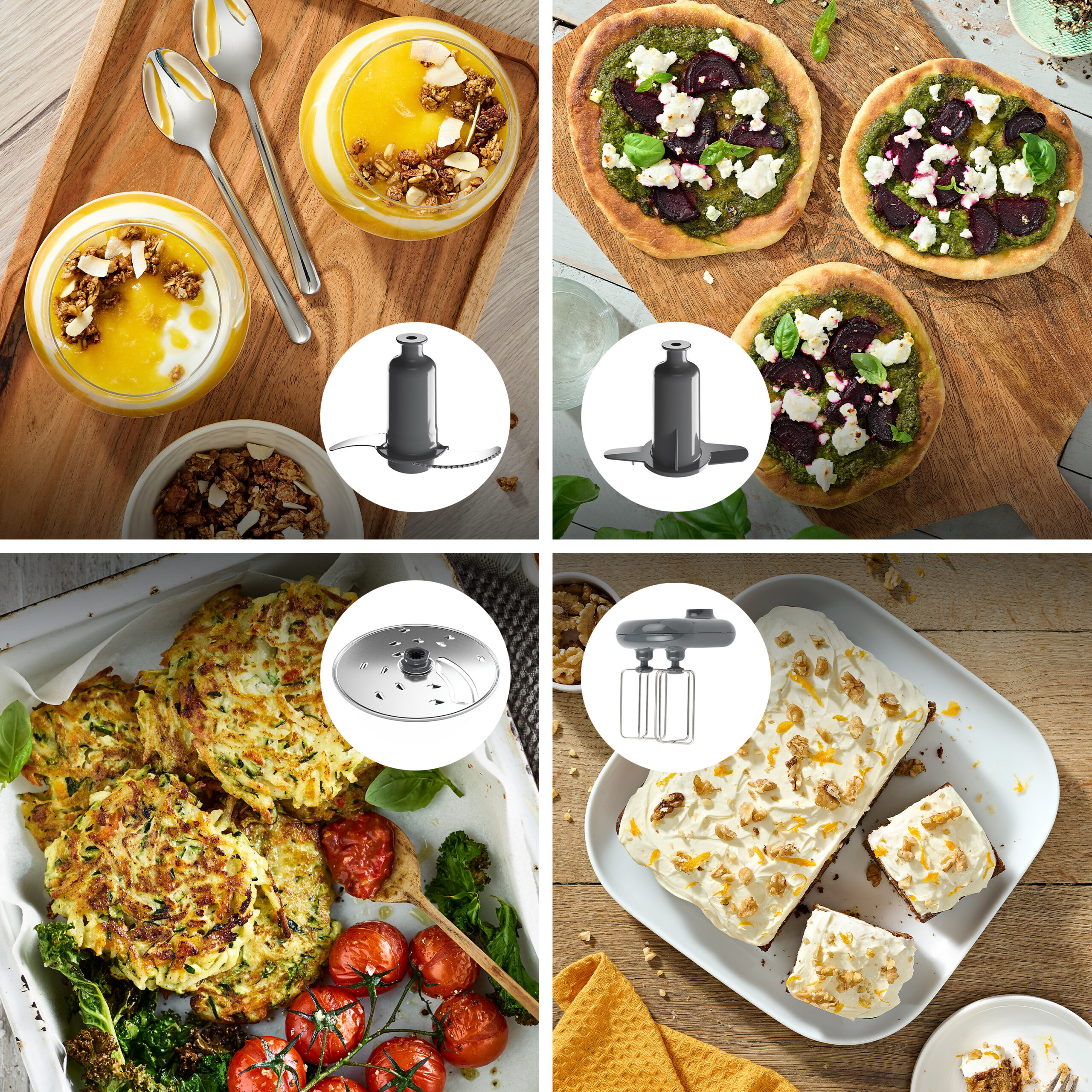 Kenwood FDM73.850SS keukenmachine 1000 W 3 l Grijs Ingebouwde weegschalen - Afbeelding 6