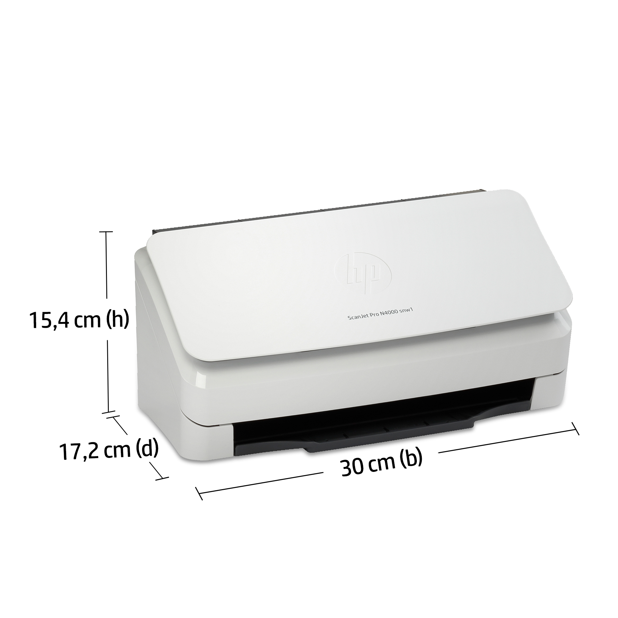 HP ScanJet Pro N4000 snw1 Paginascanner 600 x 600 DPI A4 Zwart, Wit - Afbeelding 6