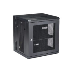 StarTech.com 4 Post 12U Wandmonteerbare Netwerkkast met 1U Schap, 19" Scharnierende Patchkast voor Data/AV/Electronica/Computer Apparatuur, Veelzijdig Geventileerd Server Rack, Vergrendelbaar - Afbeelding 3