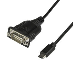 StarTech.com USB C naar Seriële Adapter Kabel 40cm - USB Type C naar RS232 (DB9) Converter - USB-C Seriële Kabel voor PLCs, Scanners, Printers - M/M - Windows/Mac/Linux - Afbeelding 2