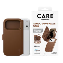 PanzerGlass CARE™ by ® Tango 2-in-1 Wallet Case Brown w. MagSafe iPhone 2026 Pro Max | 17 Pro Max mobiele telefoon behuizingen Hoes Transparant - Afbeelding 3