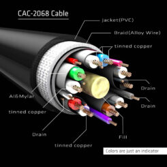CLUB3D DisplayPort 1.4 HBR3 Cable 2meter M/M 8K60Hz - 1920x1080 pixels met 144hz - Afbeelding 6