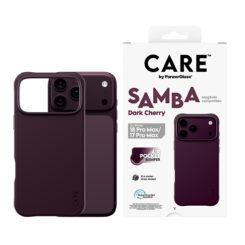 PanzerGlass CARE™ by ® Samba Case Dark Cherry w. MagSafe iPhone 2026 Pro Max | 17 Pro Max mobiele telefoon behuizingen Hoes Transparant - Afbeelding 3
