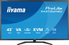 iiyama ProLite X4373UHSU-B2 computer monitor 108 cm (42.5") 3840 x 2160 Pixels 4K Ultra HD LED Zwart - Afbeelding 2