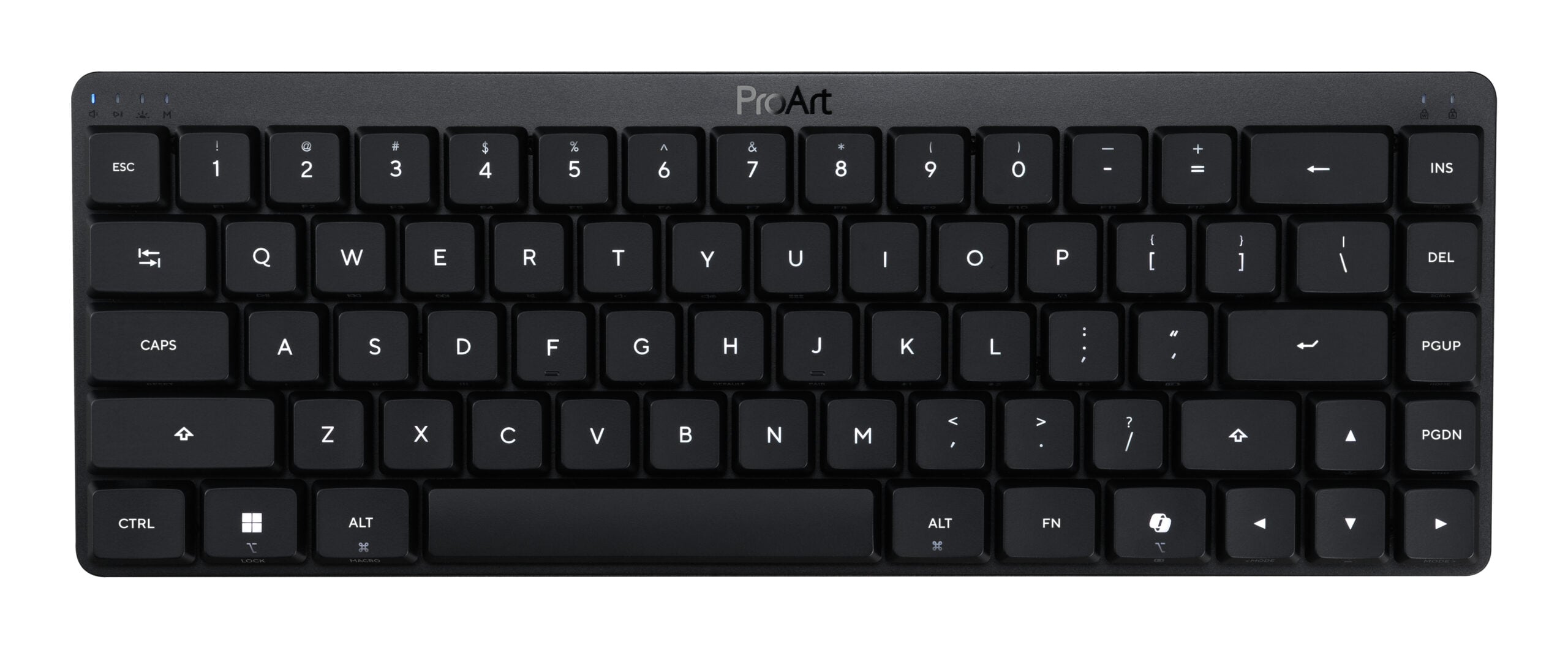 ASUS ProArt Keyboard KD300 toetsenbord Thuis/Werk USB + RF Wireless + Bluetooth Zwart - Afbeelding 3