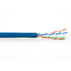 ACT CAT6 U/UTP PVC soepel patch blauw 305 m