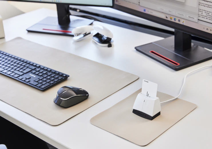 CHERRY SMART TERMINAL 1150 smart card reader Binnen USB USB Type-A Zwart, Wit - Afbeelding 5