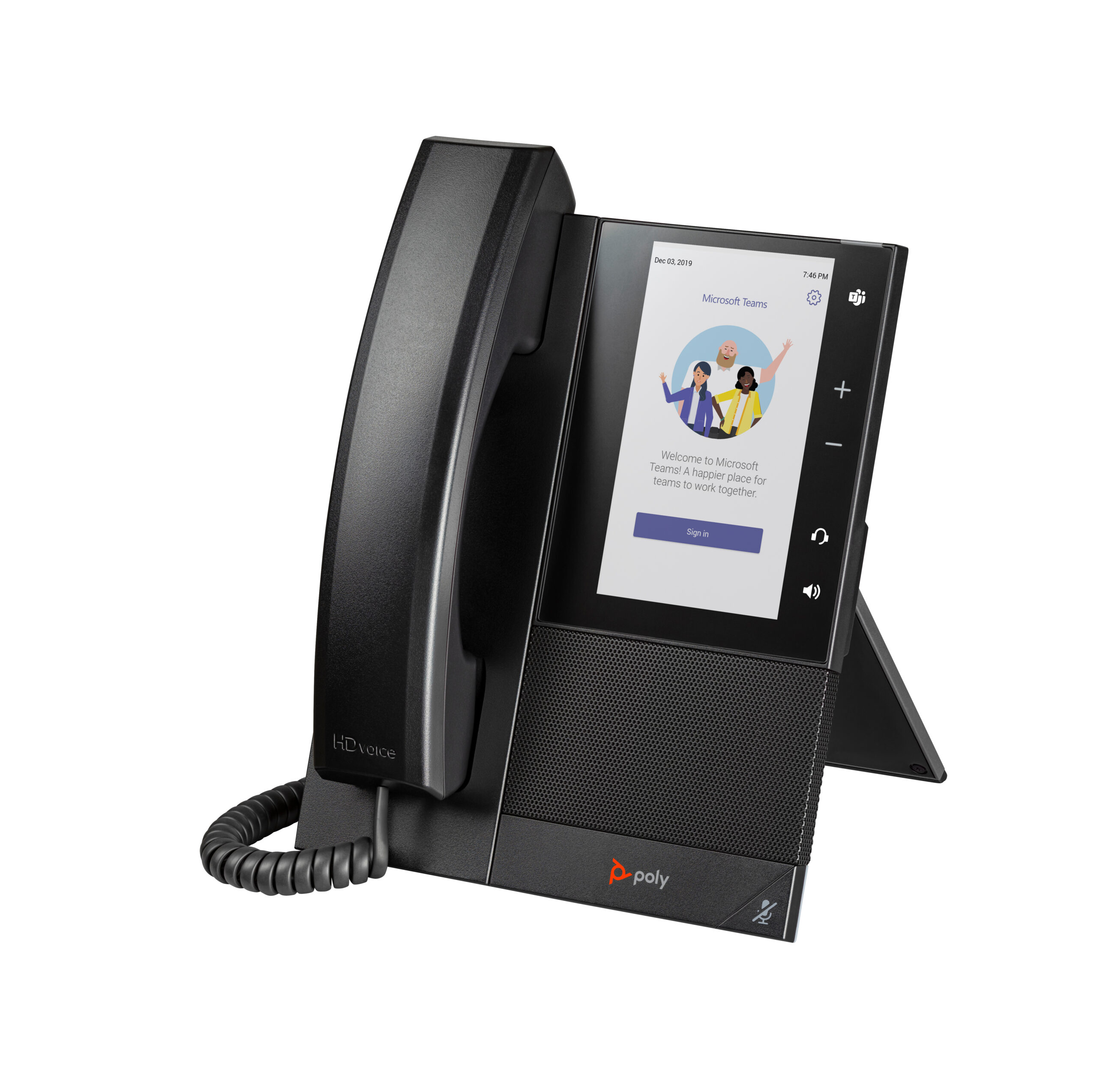 HP Poly CCX 505 Business Media Phone voor Microsoft Teams met PoE-ondersteuning - Afbeelding 6