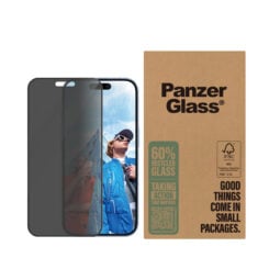 PanzerGlass ® 2-Way Privacy Screen Protector iPhone 16 | 15 | Ultra-Wide Fit | Bulk Doorzichtige schermbeschermer Apple 50 stuk(s) - Afbeelding 3