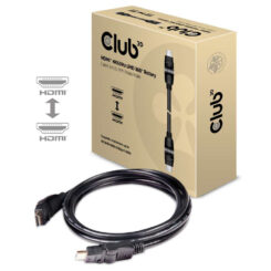 CLUB3D HDMI 2.0 4K60Hz UHD 360 Graden roterende kabel 2 meter - Afbeelding 5