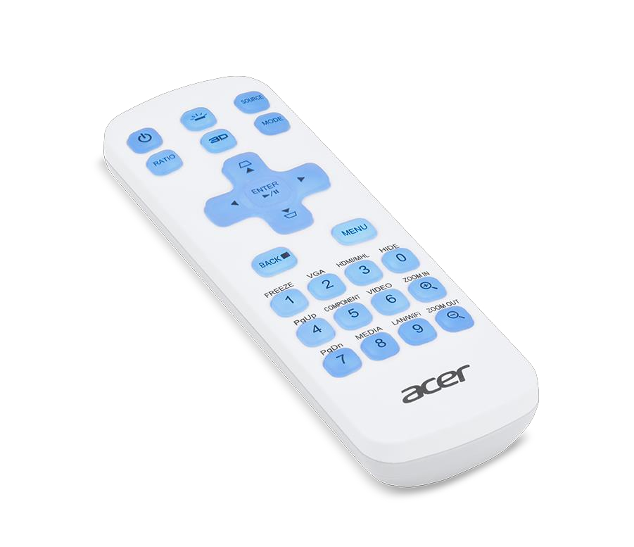 Acer MC.JQ011.005 afstandsbediening IR Draadloos Universeel Drukknopen - Afbeelding 2