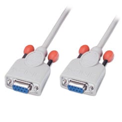 Lindy 31573 seriële kabel Wit 2 m Sub-D