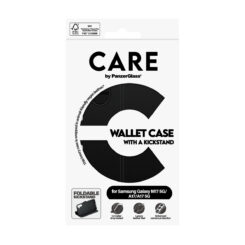 PanzerGlass CARE™ by ® Wallet Case Samsung Galaxy M17 5G | A17 | A17 5G | new A17 mobiele telefoon behuizingen Hoes Zwart - Afbeelding 5