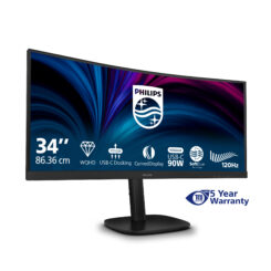 Philips 3000 series 34B2U3600C/00 computer monitor 86,4 cm (34") 3440 x 1440 Pixels Wide Quad HD LCD Zwart - Afbeelding 5
