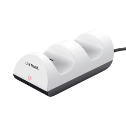 Trust GXT 254 Oplaadstation - Dual charging dock – Voor console controllers – USB-gevoed – Playstation 5 - Wit