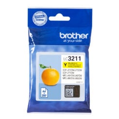Brother LC3211Y inktcartridge 1 stuk(s) Origineel Normaal rendement Geel - Afbeelding 2