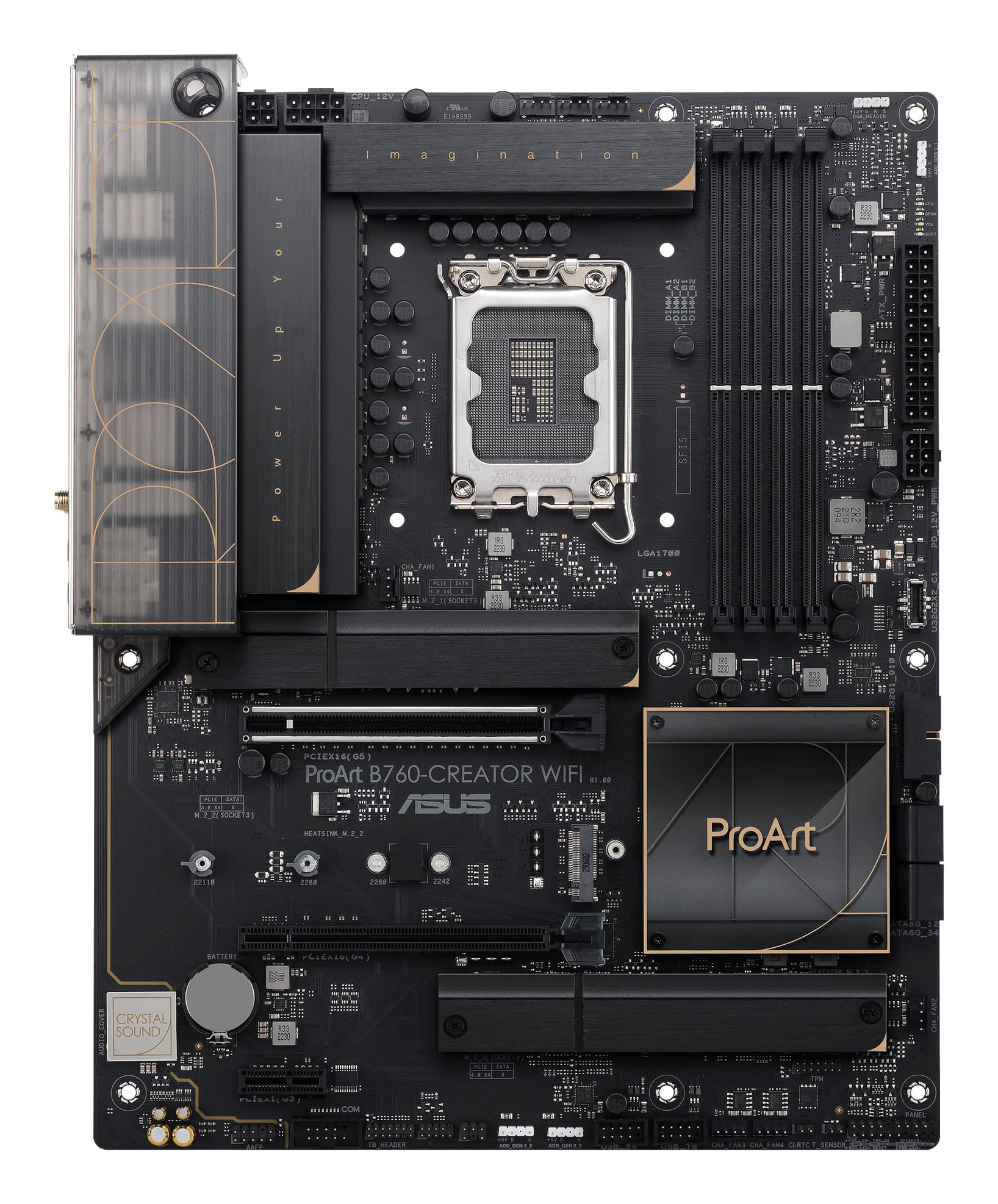 ASUS 90MB1FY0-M0EAY0 moederbord Intel B760 LGA 1700 ATX - Afbeelding 4