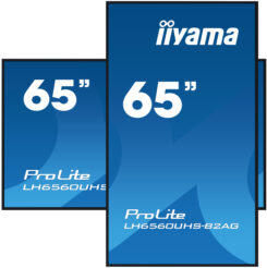 iiyama LH6560UHS-B2AG beeldkrant Digitaal A-kaart 163,8 cm (64.5") LED Wifi 500 cd/m² 4K Ultra HD Zwart Type processor Android 11 24/7 - Afbeelding 6