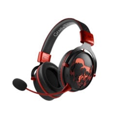 Lexip HBO Game of Thrones Headset Bedraad en draadloos Hoofdband Gamen Bluetooth Zwart, Rood